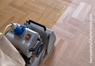 Parkett abschleifen